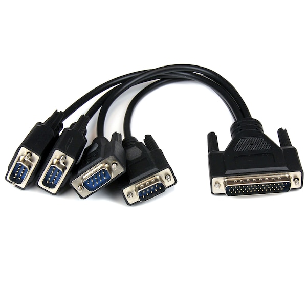 Startech.Com 4Port Dual Profile PCI Express RS232 RS422 RS485 Serial Card - PEX4S232485