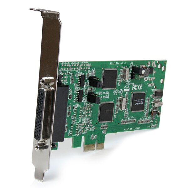 Startech.Com 4Port Dual Profile PCI Express RS232 RS422 RS485 Serial Card - PEX4S232485