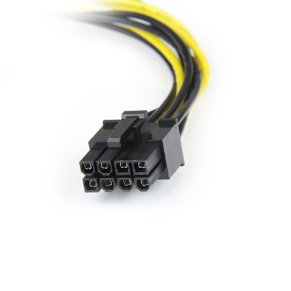Startech.Com 6in LP4 to 8 Pin PCI Express Video Card Power Adapter - LP4PCIEX8ADP