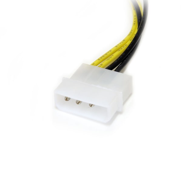 Startech.Com 6in LP4 to 8 Pin PCI Express Video Card Power Adapter - LP4PCIEX8ADP