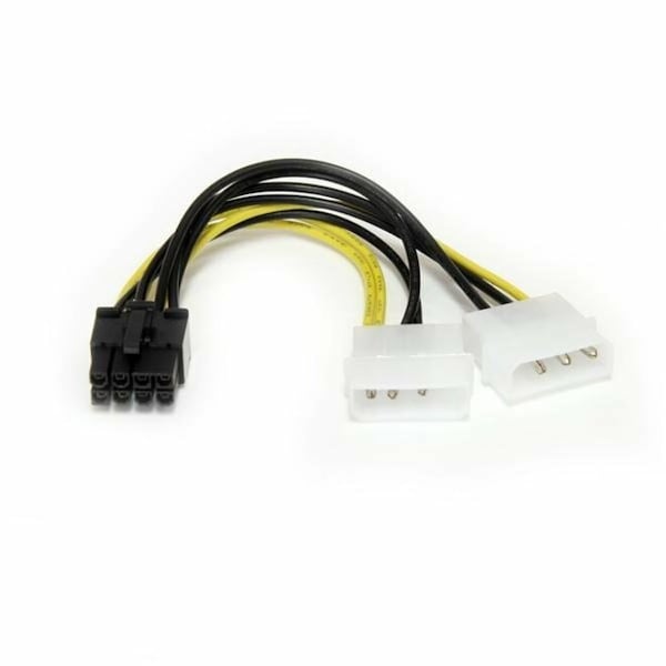 Startech.Com 6in LP4 to 8 Pin PCI Express Video Card Power Adapter - LP4PCIEX8ADP