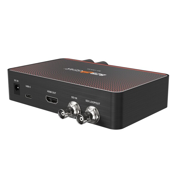 Bzbgear USB-C 12G-SDI Video Capture Card with Scaler, HDMI 2.0/12G-SDI loop out, Audio - BG-12GCSA