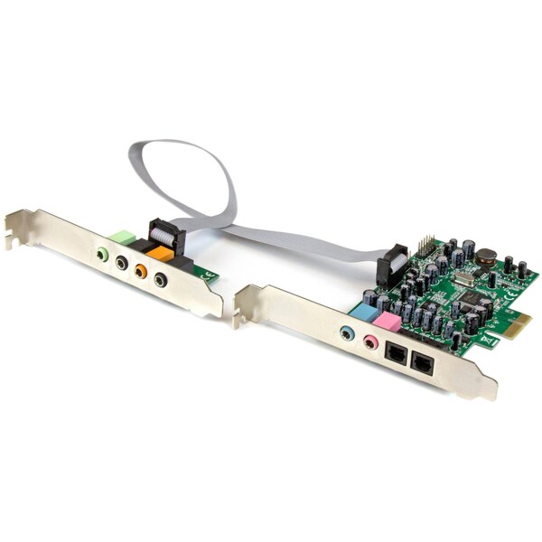 Startech.Com PCIe 7.1 Channel Surround Sound Card - HiFi SPDIF Audio Card - PEXSOUND7CH