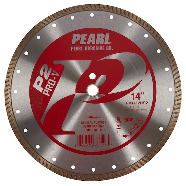 Pearl P2 Pro-V High Speed Turbo Blades 14 x .125 x 20mm - PV1412HS2