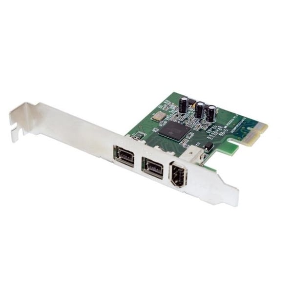Skilledpower IO Combo 2x 1394b and 1x 1394a Firewire Ports PCI-Express Controller Card - SK37975