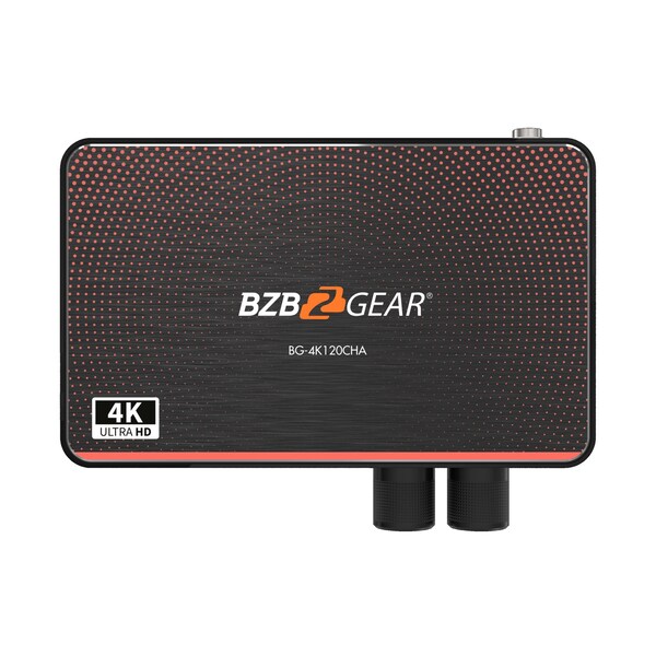 Bzbgear USB-C 4K120 Video Capture Card with Scaler, HDMI 2.1 Loop out, Audio & HDR10 to SDR Conversion - BG-4K120CHA