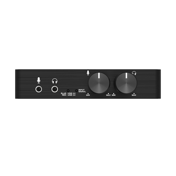 Bzbgear USB-C 4K60 Video Capture Card with Scaler, HDMI 2.0 loop out, Audio & HDR10 to SDR Conversion - BG-4KCHA