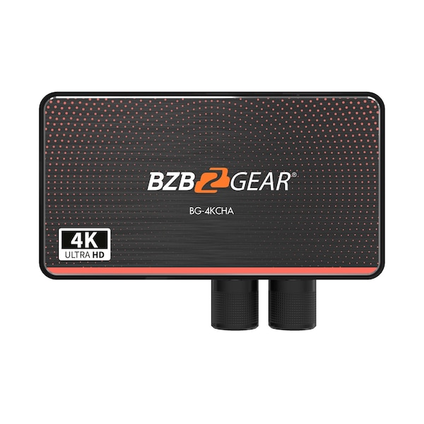 Bzbgear USB-C 4K60 Video Capture Card with Scaler, HDMI 2.0 loop out, Audio & HDR10 to SDR Conversion - BG-4KCHA