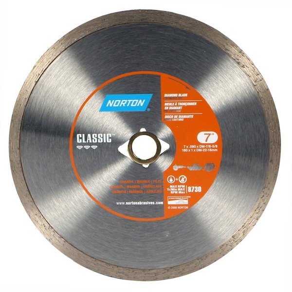 Norton Door Controls SAW BLADE CONT RIM 7"" - 07660702788
