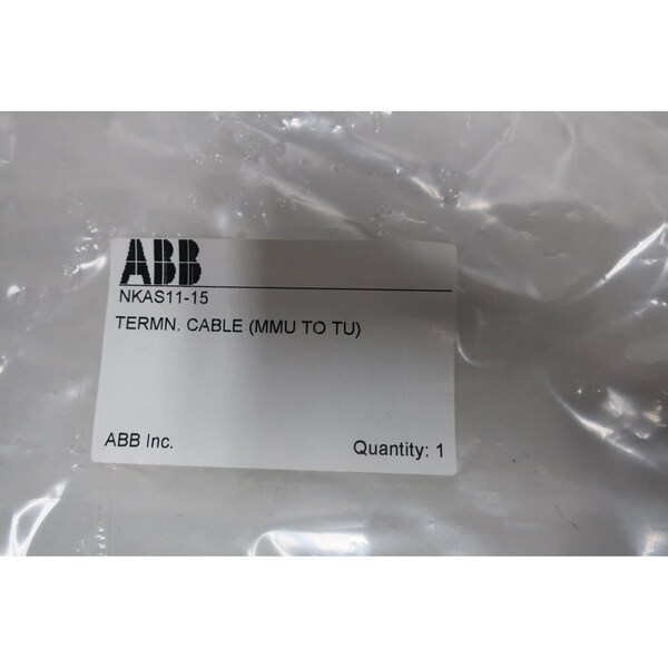 Abb Infi 90 Terminación 15 pies 300VAC Cable de cordón, NKAS1115 - NKAS11-15
