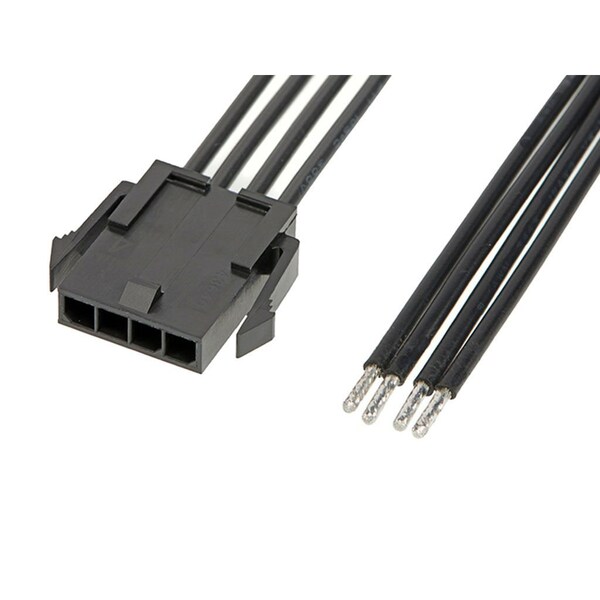 Molex Micro-Fit 3.0 Male-To-Pigtail Off-The-Shelf (Ots) Cable Assembly, Single Row - 2147532041