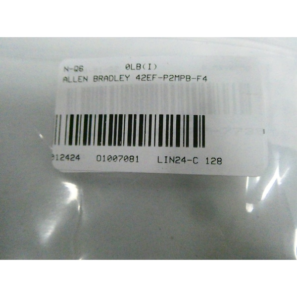Allen Bradley Sensor Fotoeléctrico RIGHTSIGHT 10.8-30V-DC - 42EF-P2MPB-F4