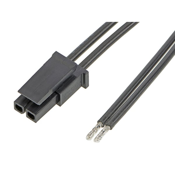 Molex Micro-Fit 3.0 Female-To-Pigtail Off-The-Shelf (Ots) Cable Assembly, Single Row - 2147512022