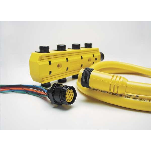 Cable de Brad Harrison, 12 Pin, Receptáculo, Hembra - 3R2004A20A120