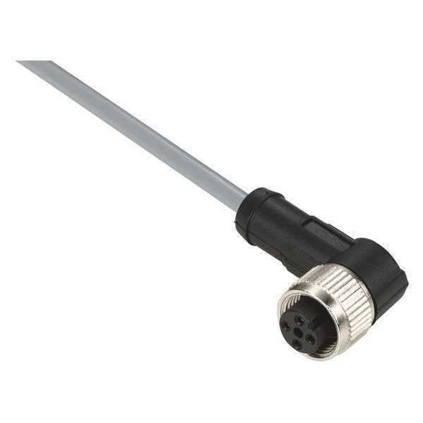 Cable conector Telemecanique Sensors, 6.56 pies, Gris, 250VAC/300VDC - XZCPV1241L2