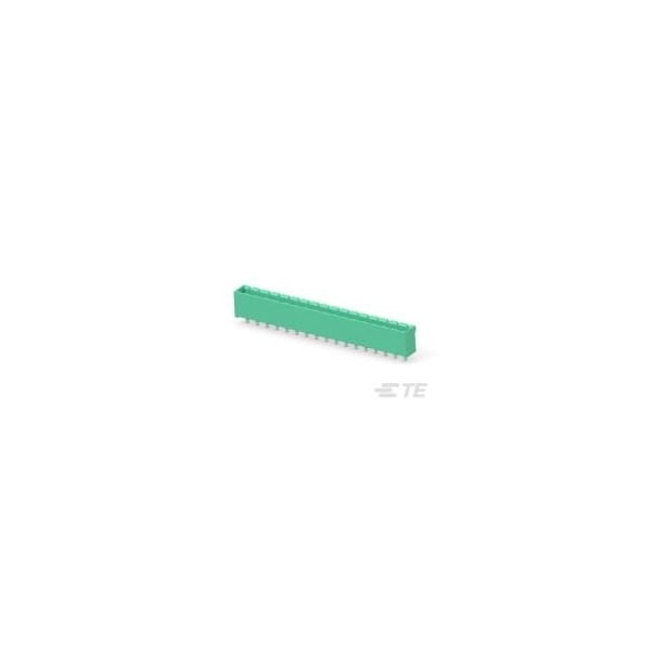 Te Connectivity 17POS 5.08MM CE VRT HDR TRM BK - 1-796636-7