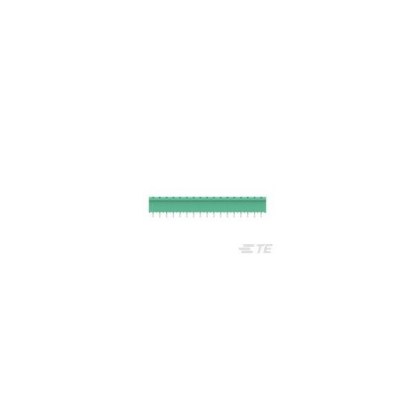 Te Connectivity 17POS 5.08MM CE VRT HDR TRM BK - 1-796636-7