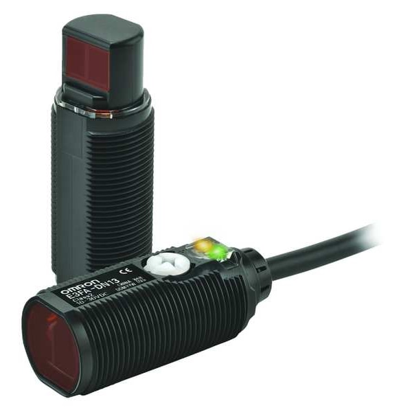 Sensor fotoeléctrico Omron, cilíndrico, difuso - E3FA-DP112M