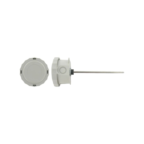 Sensor de temperatura de inmersión Dwyer Instruments, inserción de 4 pulgadas L, sensor Ni 1000 RTD, carcasa NEMA 4X. - I2-43042