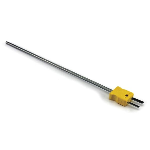 Sonda termopar Dayton, Tipo K, 6 pulgadas de largo, Inconel - 36GL13