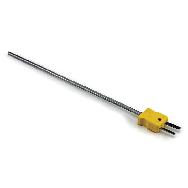 Sonda termopar Dayton, Tipo K, 6 pulgadas de largo, calibre 22 - 36GL14.