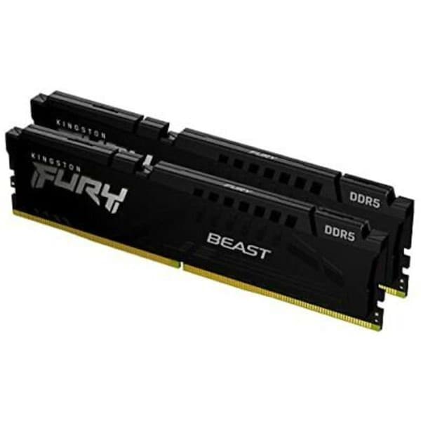 Plugit 64GB 5200MHz DDR5 CL40 DIMM K2 FURY Beast RAM Module, Black - PL3349495