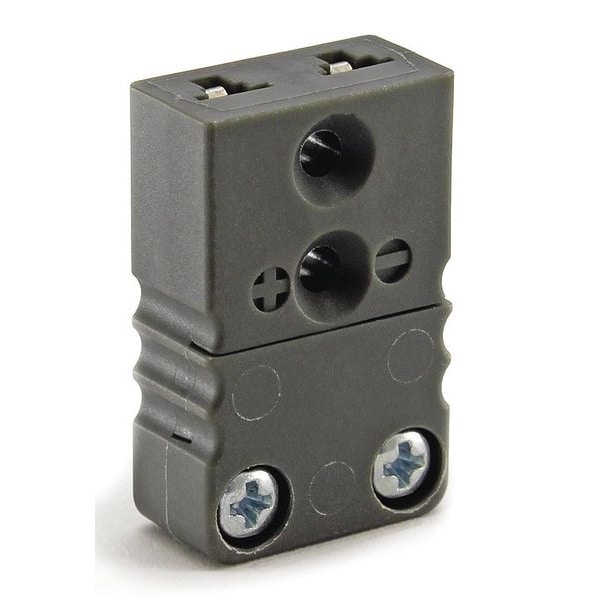 Conector de termopar Dayton, J, Negro, 2 Pines - 36GK88