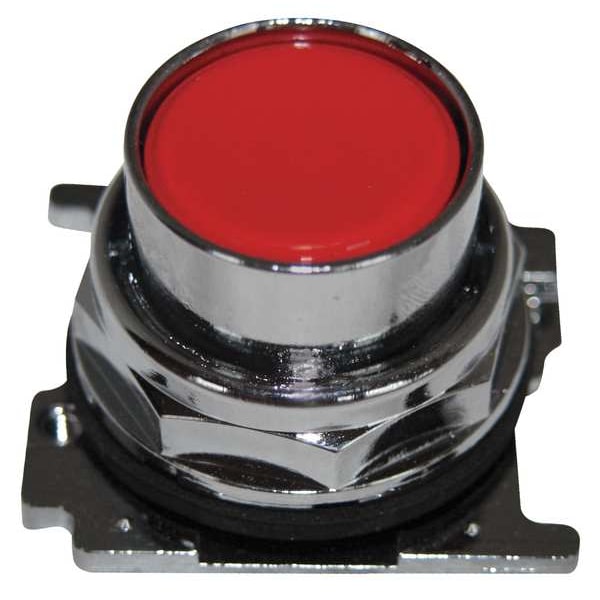 Operador de Botón de Presión No Iluminado Eaton Cutler-Hammer, 30mm, Rojo, Estándares: CE, CSA, UL - 10250T102