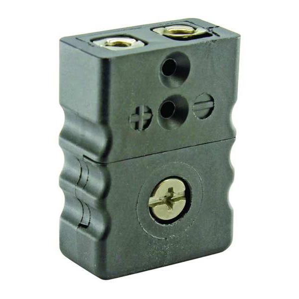 Enchufe termopar Dayton, J, estándar, negro, 2 pines - 36GL03