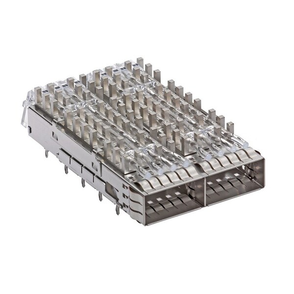 Molex Zqsfp+ 1X2 Ganged Cage Assembly With H/S And L/P Options - 1000151445