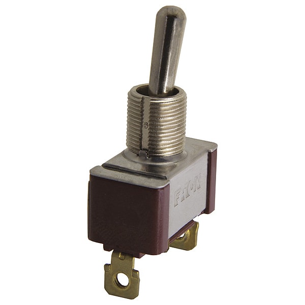Interruptor de Palanca Eaton, SPST, 2 Conexiones, On/Off, 3/4 hp, 10A @ 250V AC, 20A @ 125V AC - 7546K36