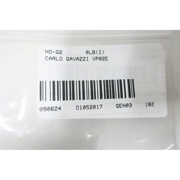 Carlo Gavazzi SENSOR DE NIVEL LÍQUIDO 10-40V-DC Y TRANSMISOR OTROS - VP02E