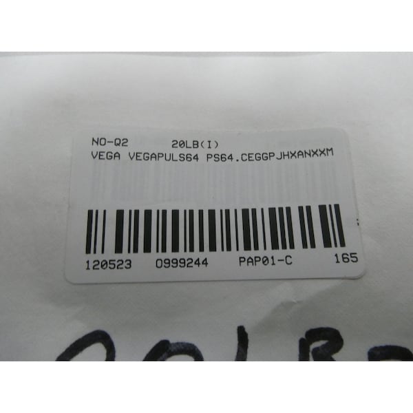 VEGA VEGAPULS64 PS64.CEGGPJHXANXXM Sensores y transmisores de nivel por radar de 12-35V-DC
