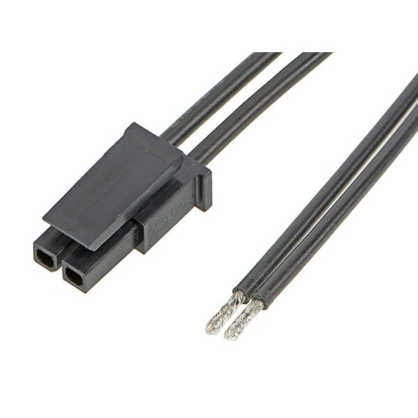 Molex Micro-Fit 3.0 Female-To-Pigtail Off-The-Shelf (Ots) Cable Assembly, Single Row - 2147512023