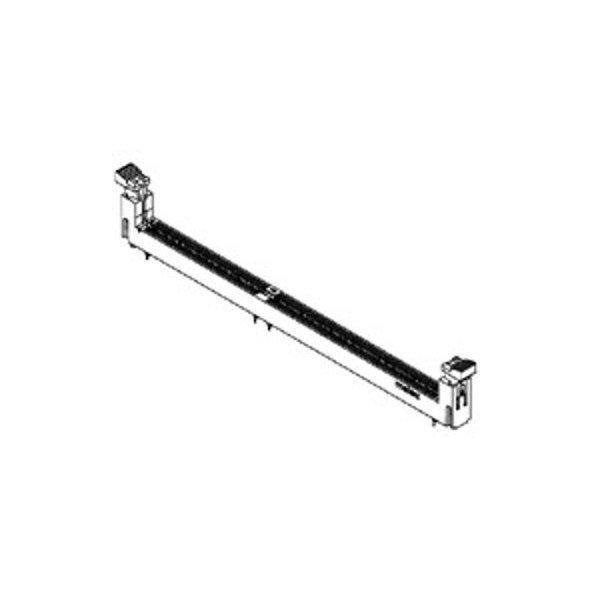 Molex Card Edge Connector, 240 Contact(S), 2 Row(S), Female, Straight, Press Fit Terminal, Socket - 784431001