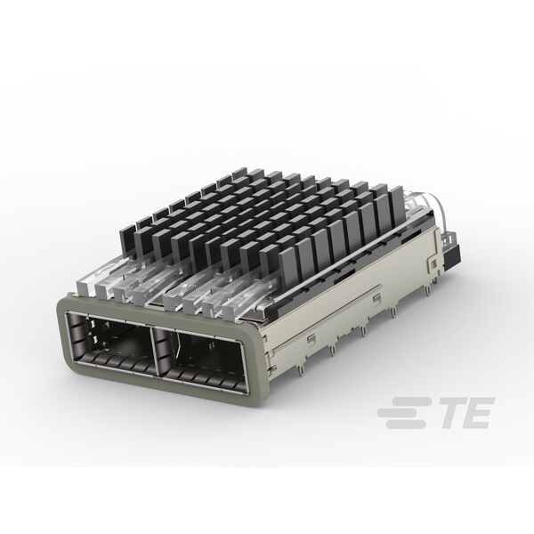 Te Connectivity Emi Gaskets, Sheets, Absorbers & Shielding Cage Assembly, 1X2, Qsfp28, Gasket, Hs, Lp - 2170827-3