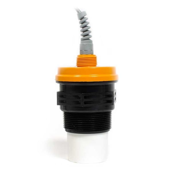 Sensor de nivel ultrasónico Apg 1 - 25 pies de alcance, 2" MNPT, salida de 4-20 mA, cable de 6 pies - IRU-2423-C6.