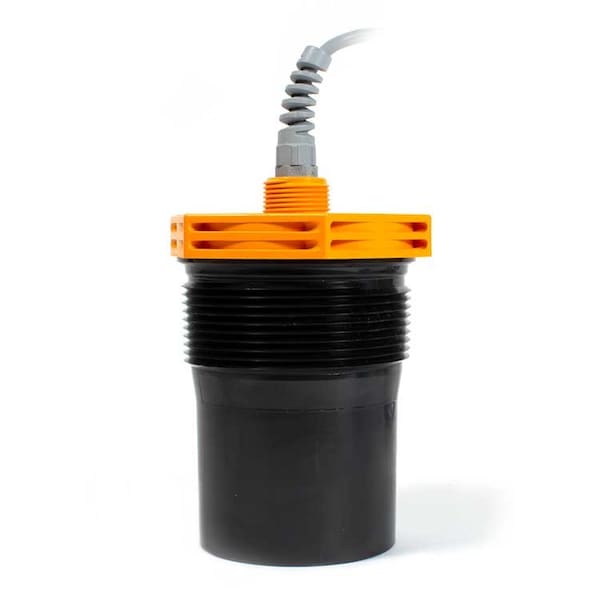 Sensor de nivel ultrasónico Apg 1.25 - 50 ft de alcance, 3” MNPT, 4-20 mA con 2 salidas NPN, cable de 6 pies - IRU-3435-C6