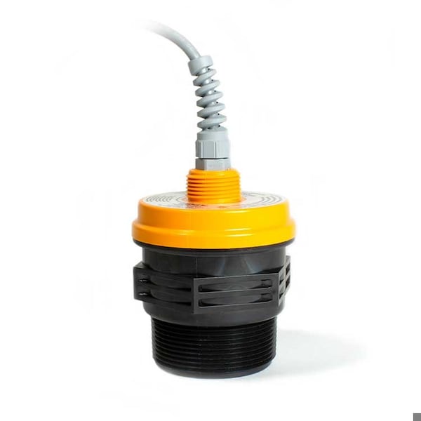  Sensor de nivel ultrasónico Apg 4 - 79 pulgadas de alcance, 2" NPT, 4-20 mA con 2 salidas NPN, cable de 6 pies - IRU-5425-C6