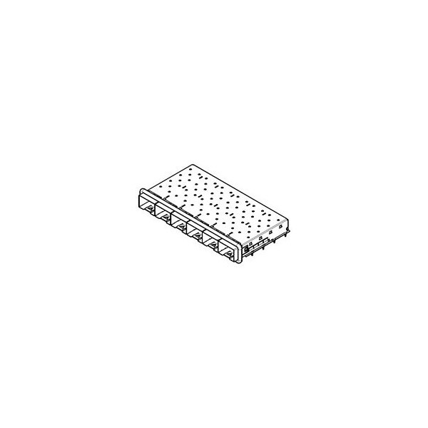 Molex I/O Connectors 1X6 Zsfp+ Cage Gen2 Undrbellygkt/Emi Gkt - 1001150610