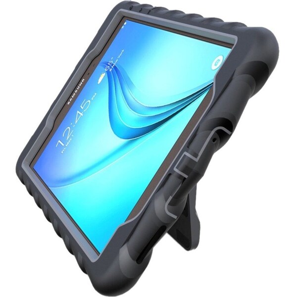 Gumdrop Gumdrop Hideaway Samsung Tab A 8" Case - For Samsung Tablet - Black - Shock Proof - Rubber - GS-SGTA8-BLK_BLK-NB