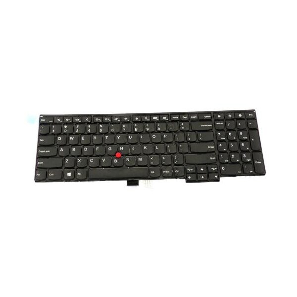 Lenovo Lenovo KBD US English Chicony- Primary - Cable Connectivity - English (US) - Notebook - Black - 04Y2348