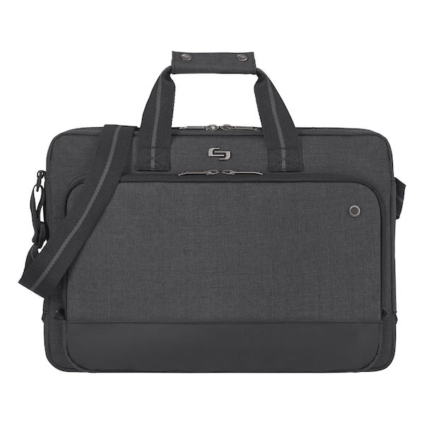 Solo Ny Urban Slimbrief, Fits Devices Up to 15.6 in., Polyester, 16 in. x 3 in. x 11.5 in., Gray - UBN110-10