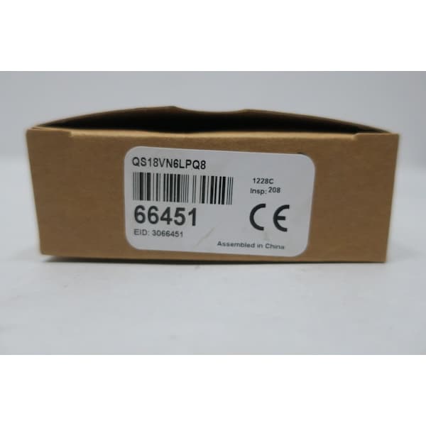 Sensor fotoeléctrico Banner 10-30V-DC - 66451 QS18VN6LPQ8