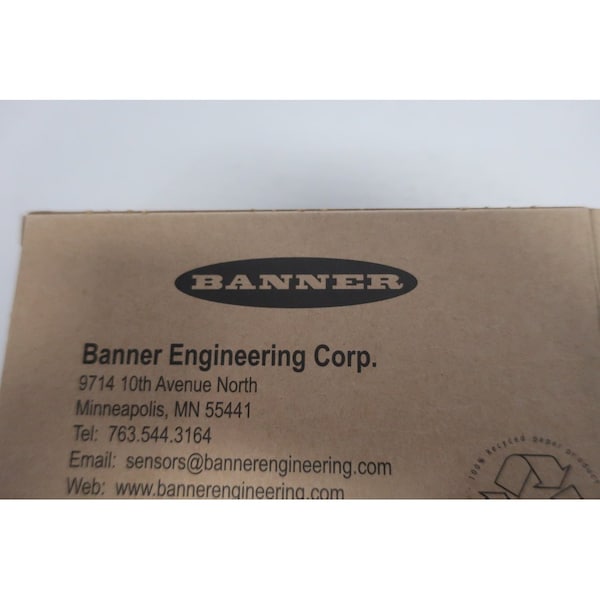 Banner Mini-Beam 10-30V-Dc Sensor Fotoeléctrico - SM312CVQD