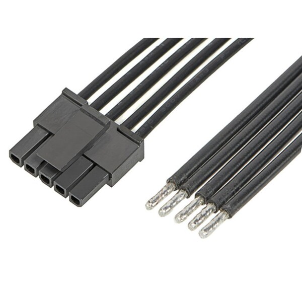 Molex Micro-Fit 3.0 Female-To-Pigtail Off-The-Shelf (Ots) Cable Assembly, Single Row - 2147511052