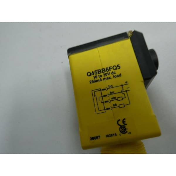 Banner AMPLIFICADOR DE FIBRA ÓPTICA RESISTENTE 10-30V-DC SENSOR FOTOELÉCTRICO - Q45BB6FQ5