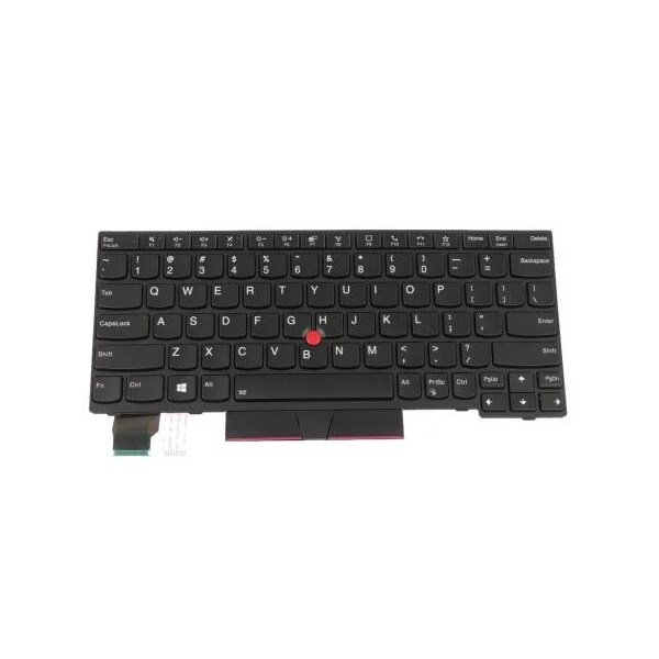 Lenovo Lenovo Keyboard - Cable Connectivity - Proprietary Interface - English (US) - Notebook - 5N20V43328