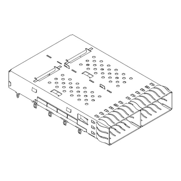 Molex Zqsfp+ Cage 1X2 Sf Assy 0 Rear Pin Ct - 1000151640