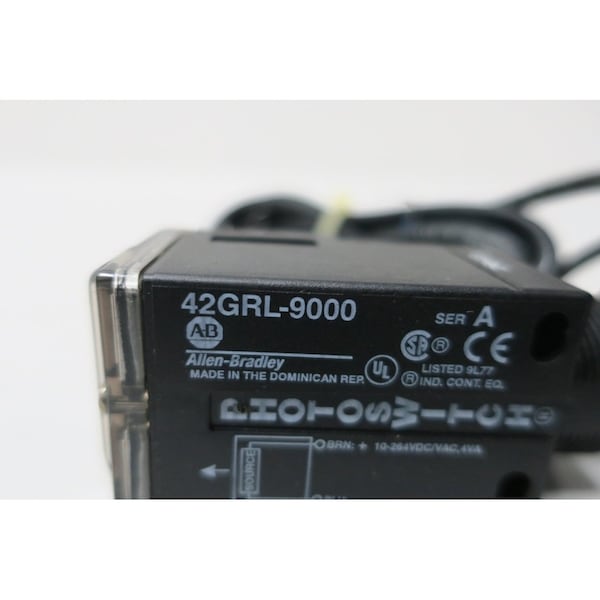 Allen Bradley PHOTOSWITCH SENSOR FOTOELÉCTRICO 10-264V-AC 10-264V-DC - 42GRL-9000